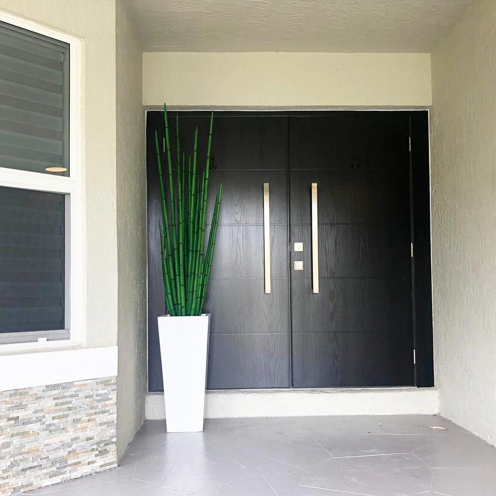 Sansevière — Collection Menton, 160 cm, blanc brillant