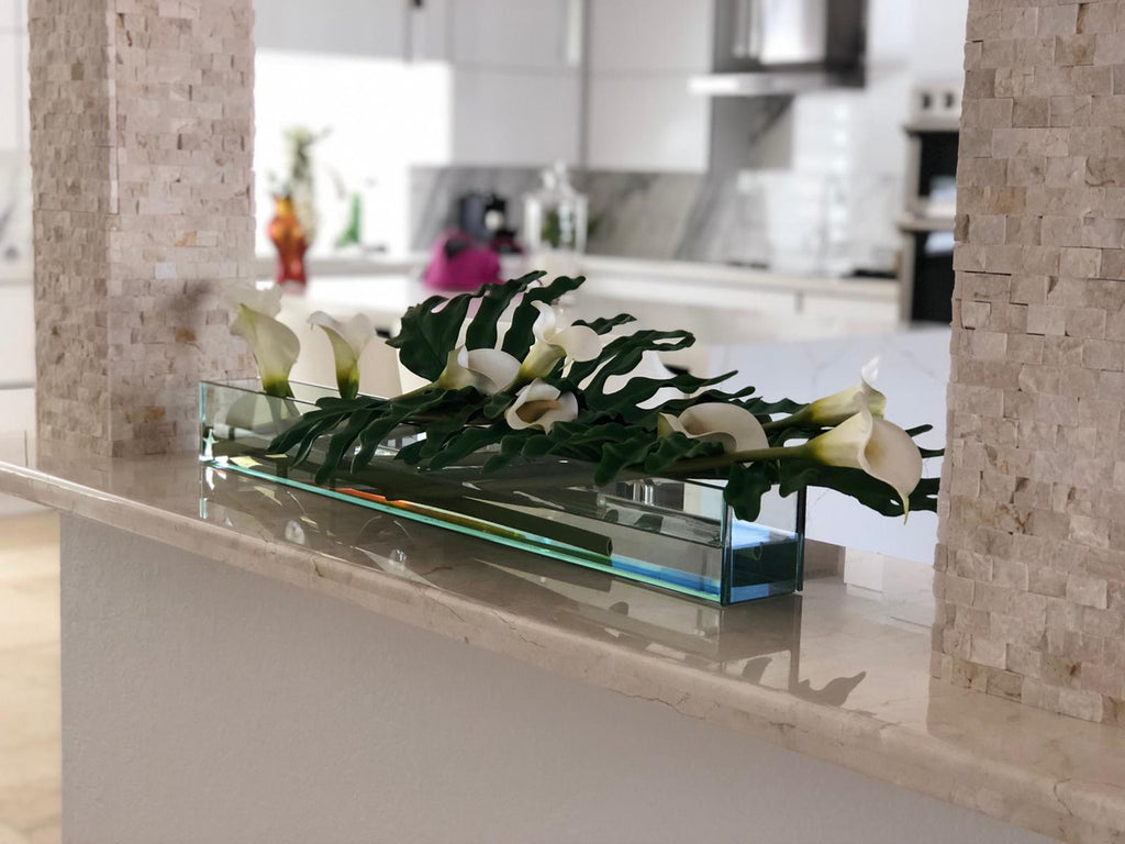 Plante Tropicale 91 cm | Signature Deauville, blanc
