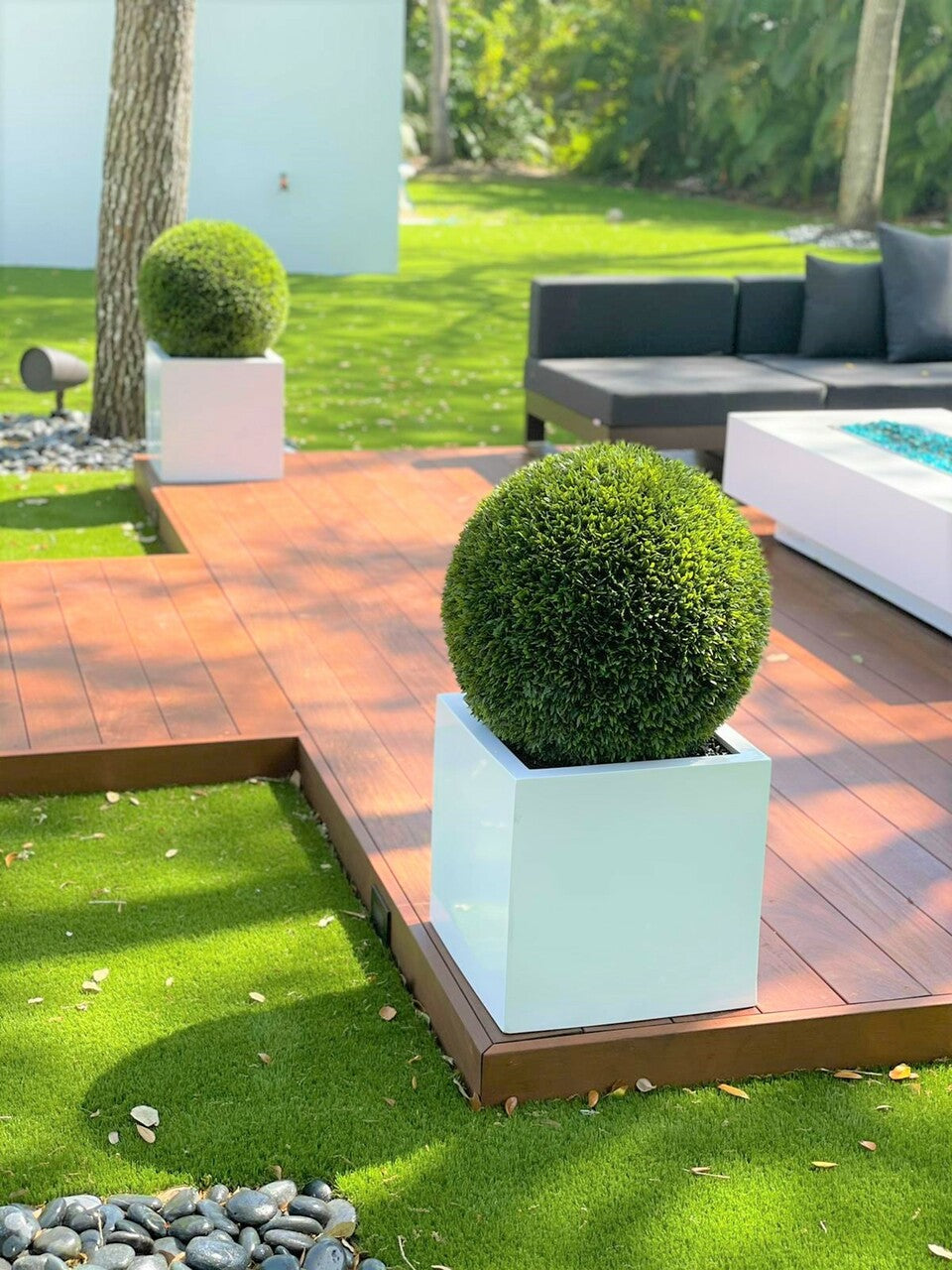 Cache-pot Décoratif Grand H. 51 cm · Édition Bourgogne