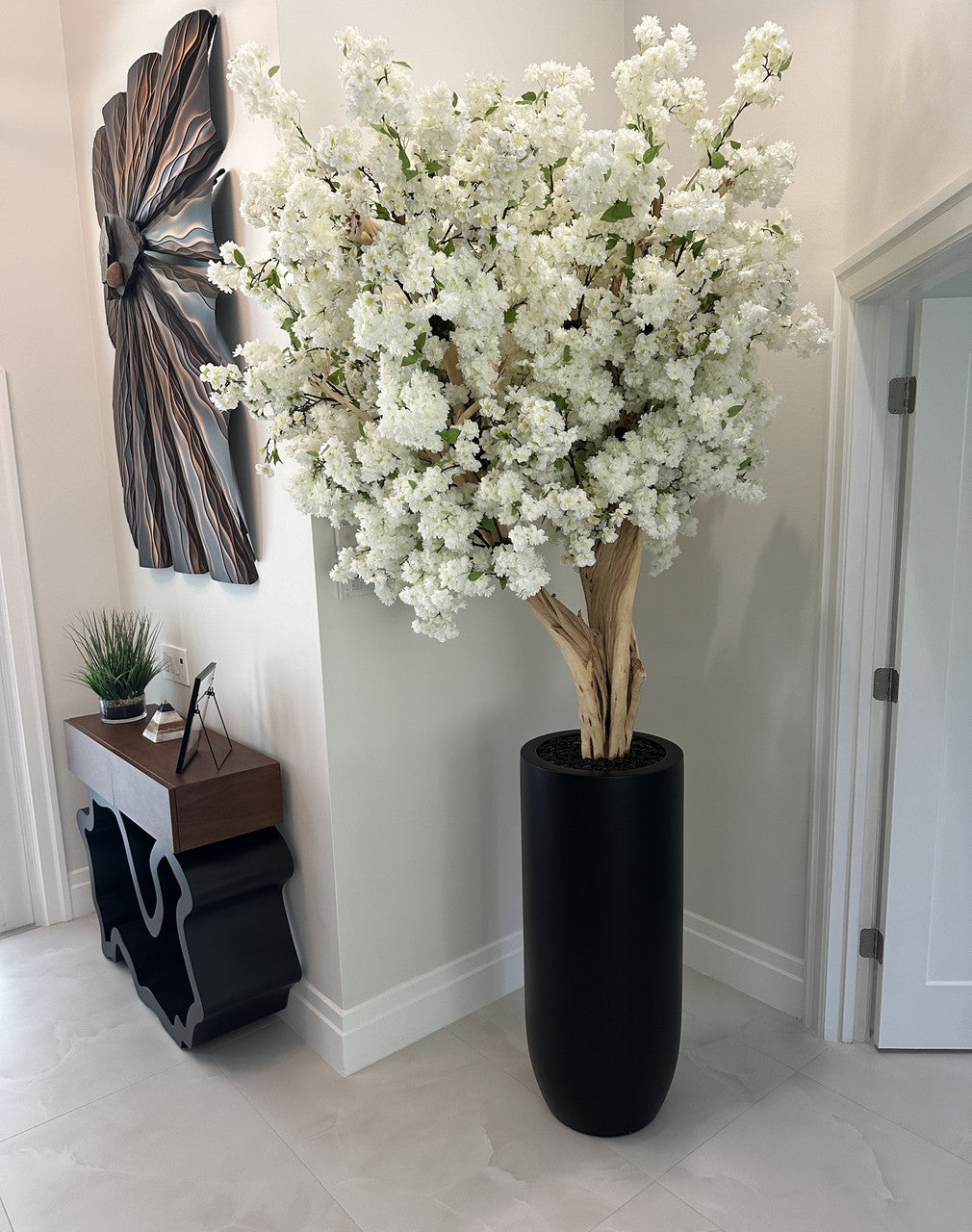 Cerisier en Fleurs · Édition Chamonix, blanc mat