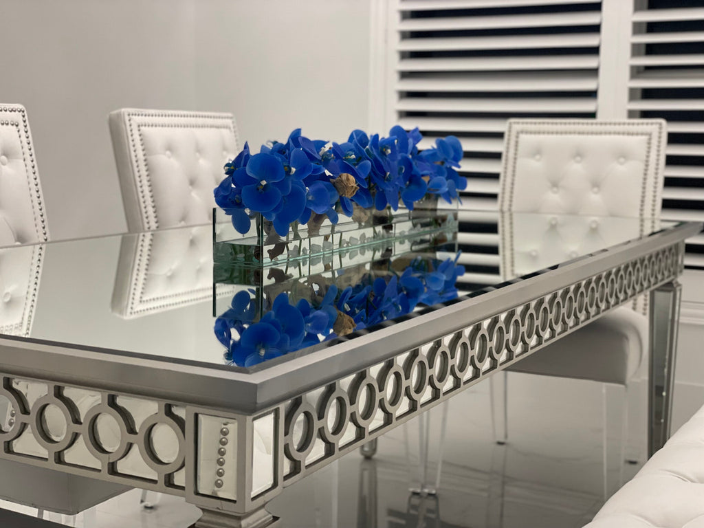 Orchidée Phalaenopsis 122 cm · Édition Cannes, bleu