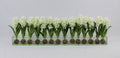 Composition Jacinthes 122 cm | Signature Périgord, blanc