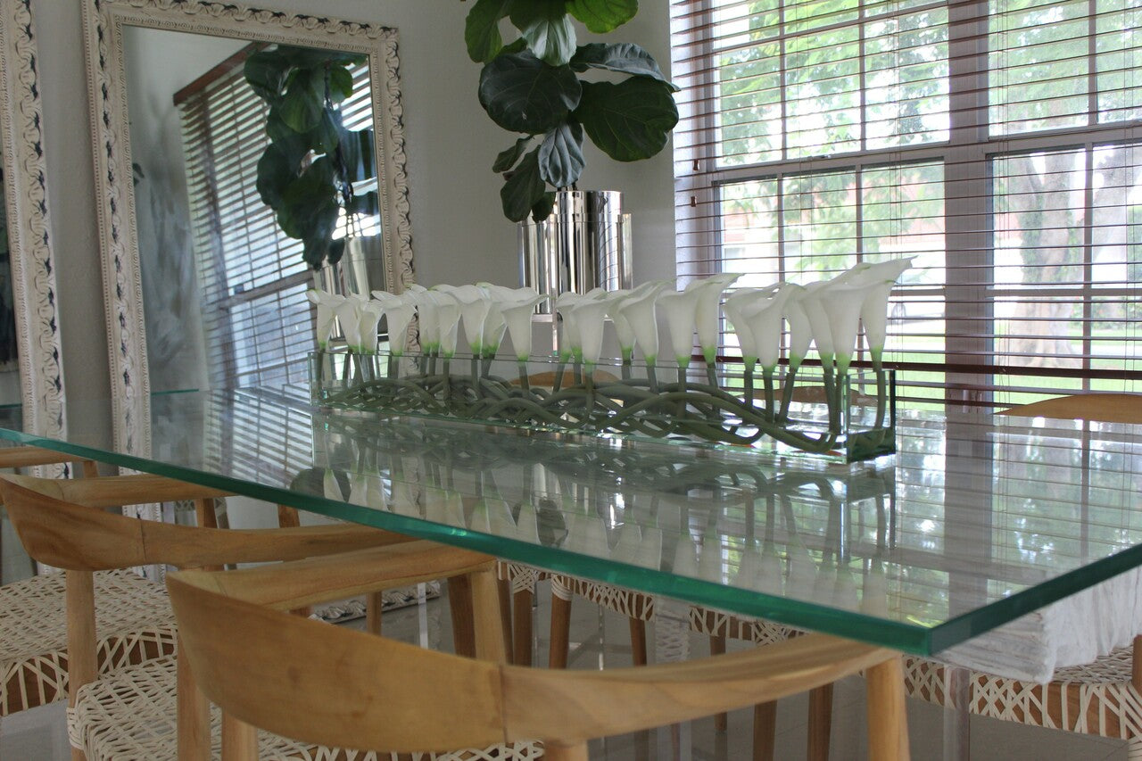 Arum Blanc 122 cm · Édition Menton, blanc