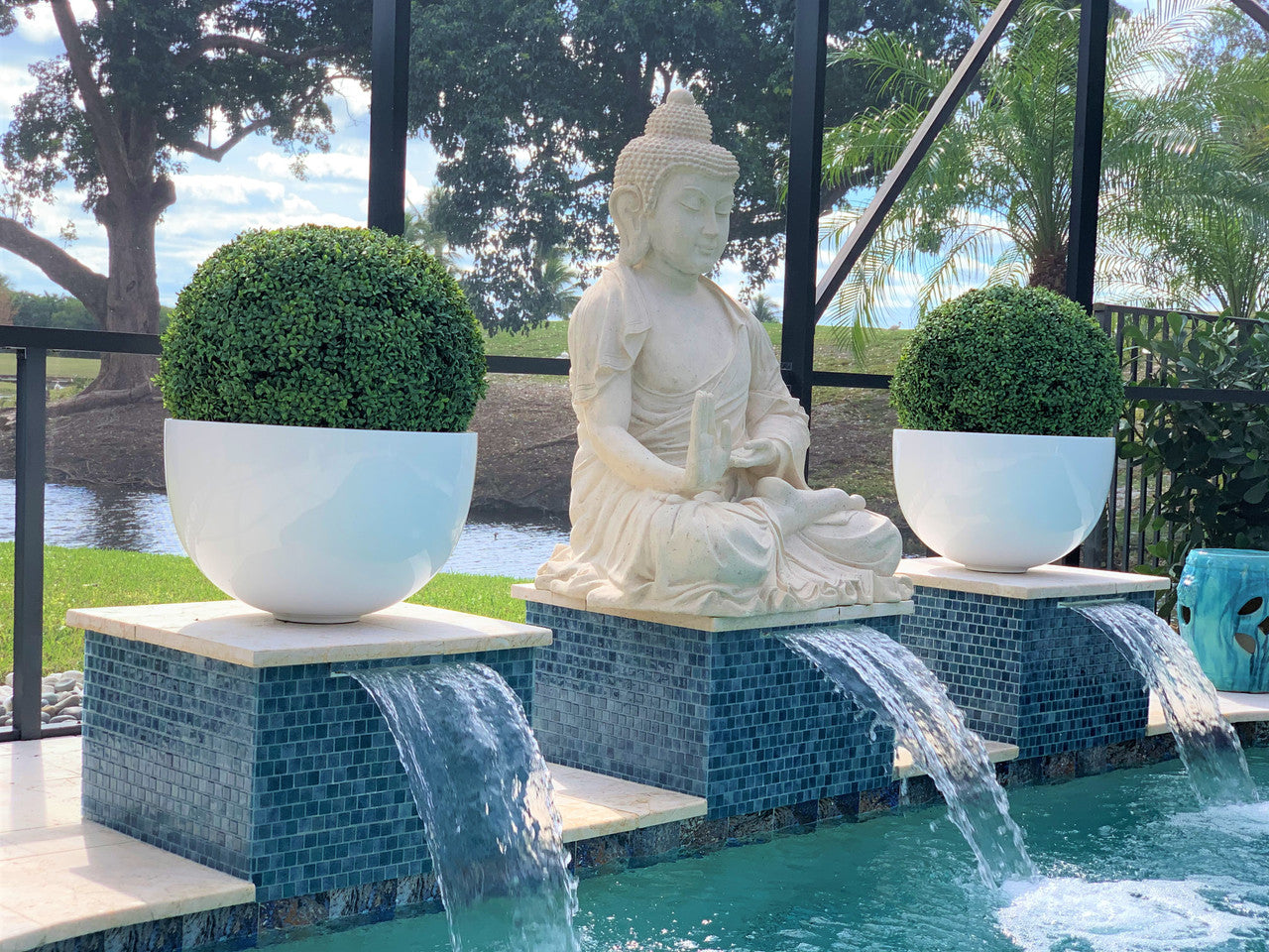 Cache-pot Décoratif Grand | Signature Aquitaine