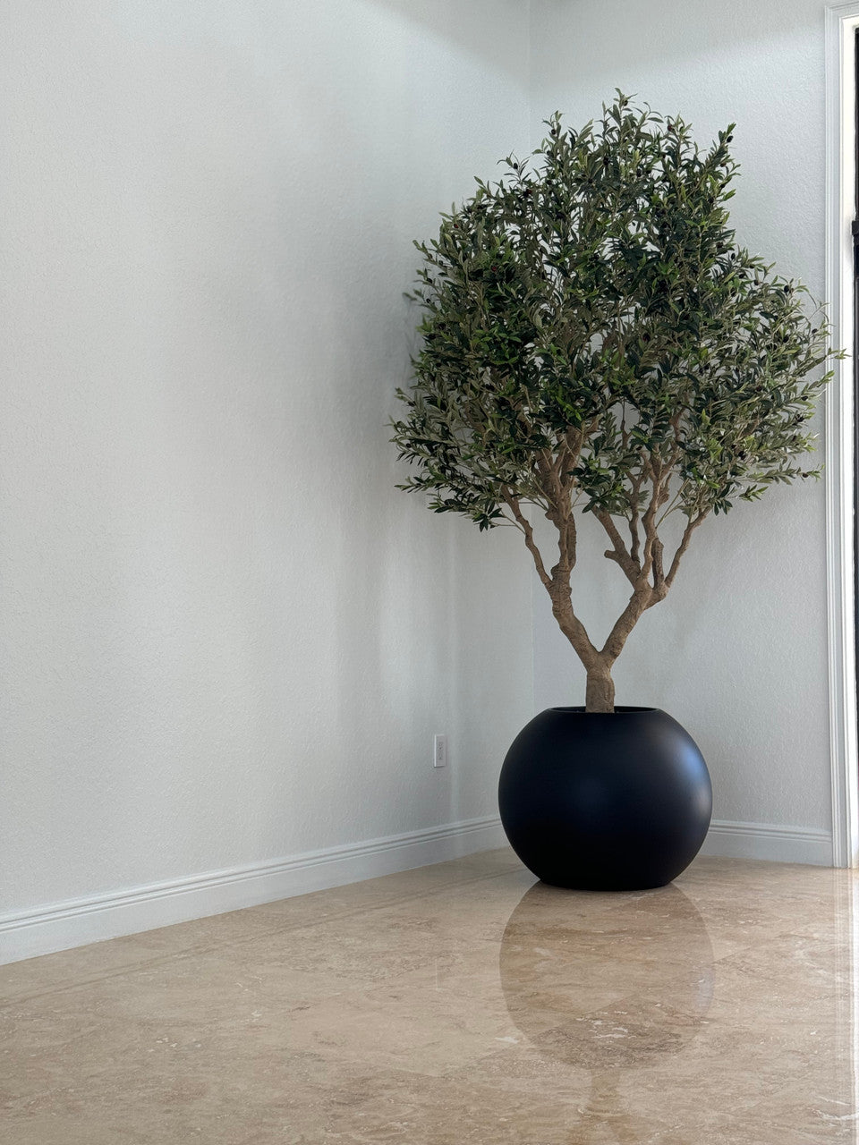 Olivier 76 cm | Signature Camargue, noir mat