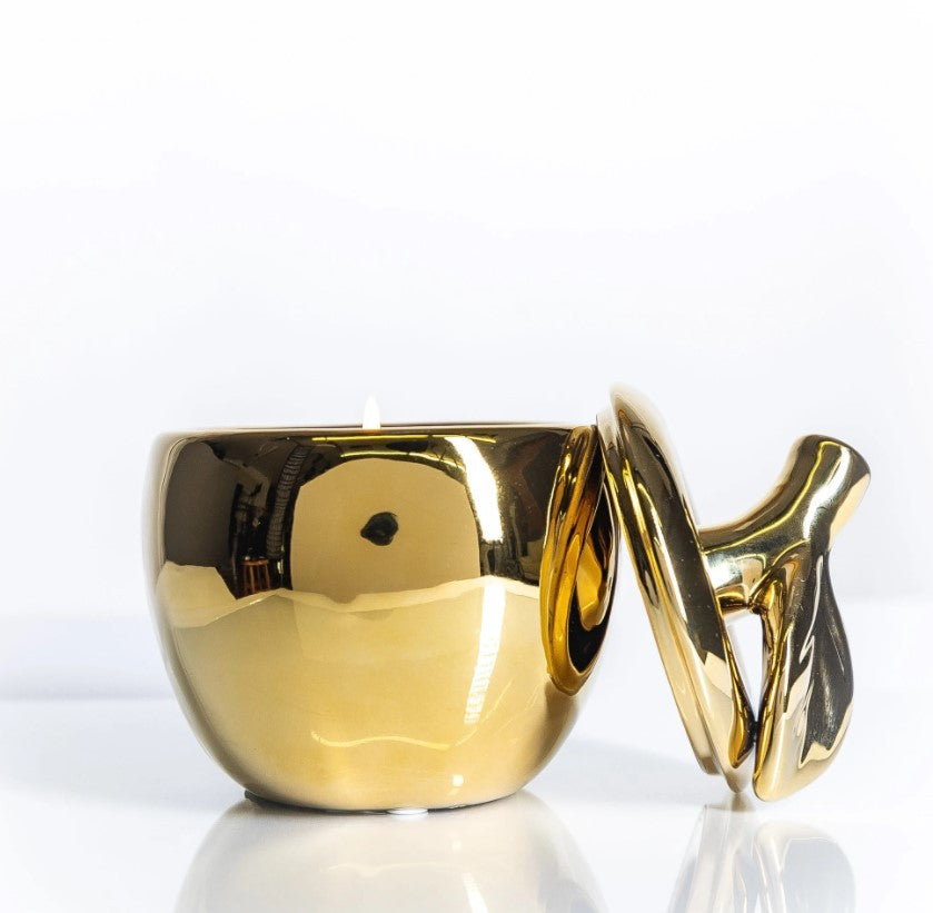 Bougie Parfumée · Édition Vosges, doré