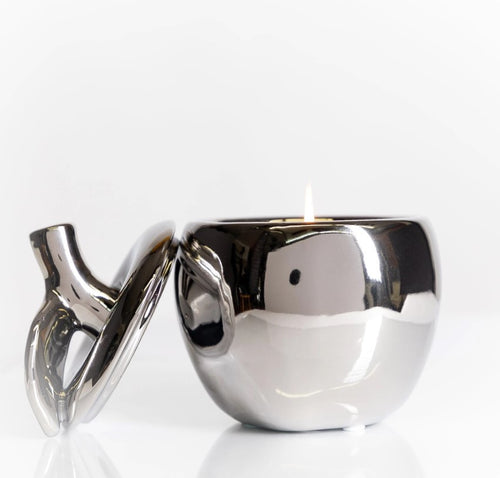 Bougie Parfumée | Signature Bretagne, argenté
