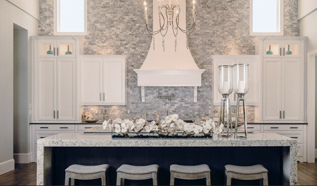 Orchidée Phalaenopsis — Collection Deauville, 122 cm, blanc