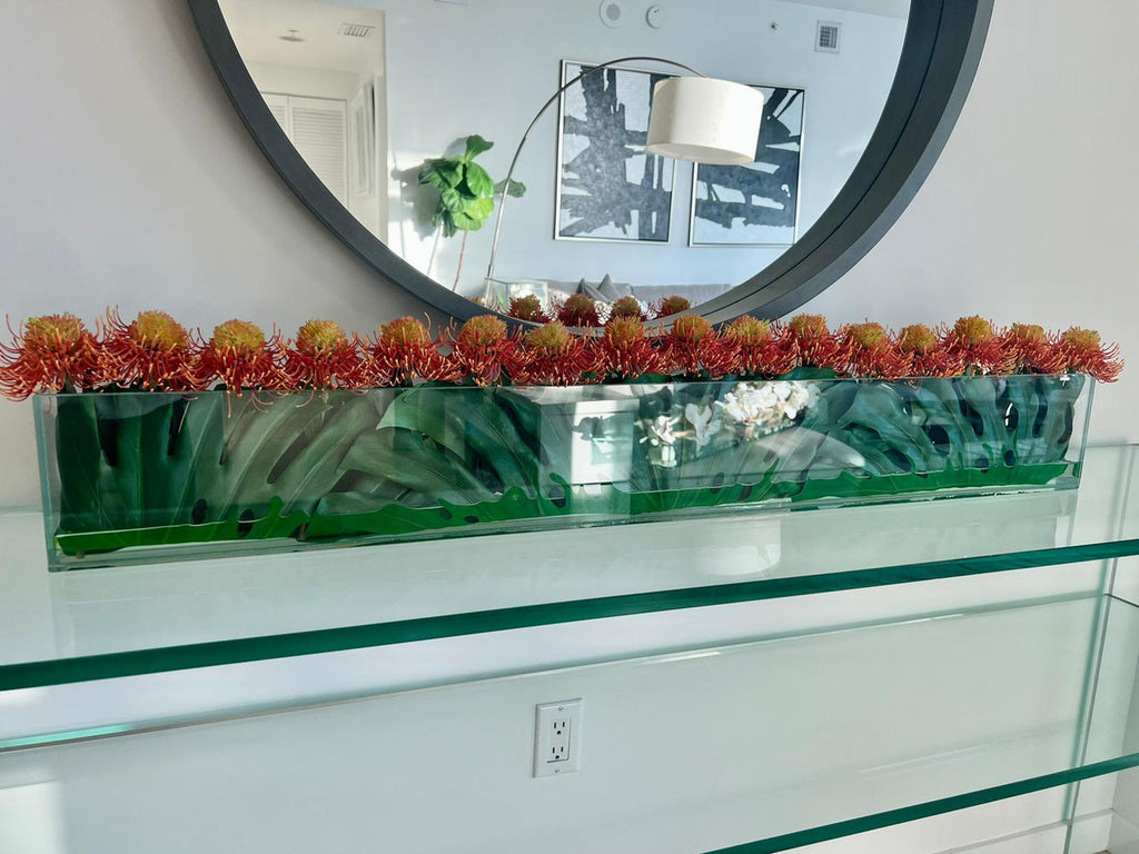 Plante Tropicale 122 cm · Édition Nantes, jaune