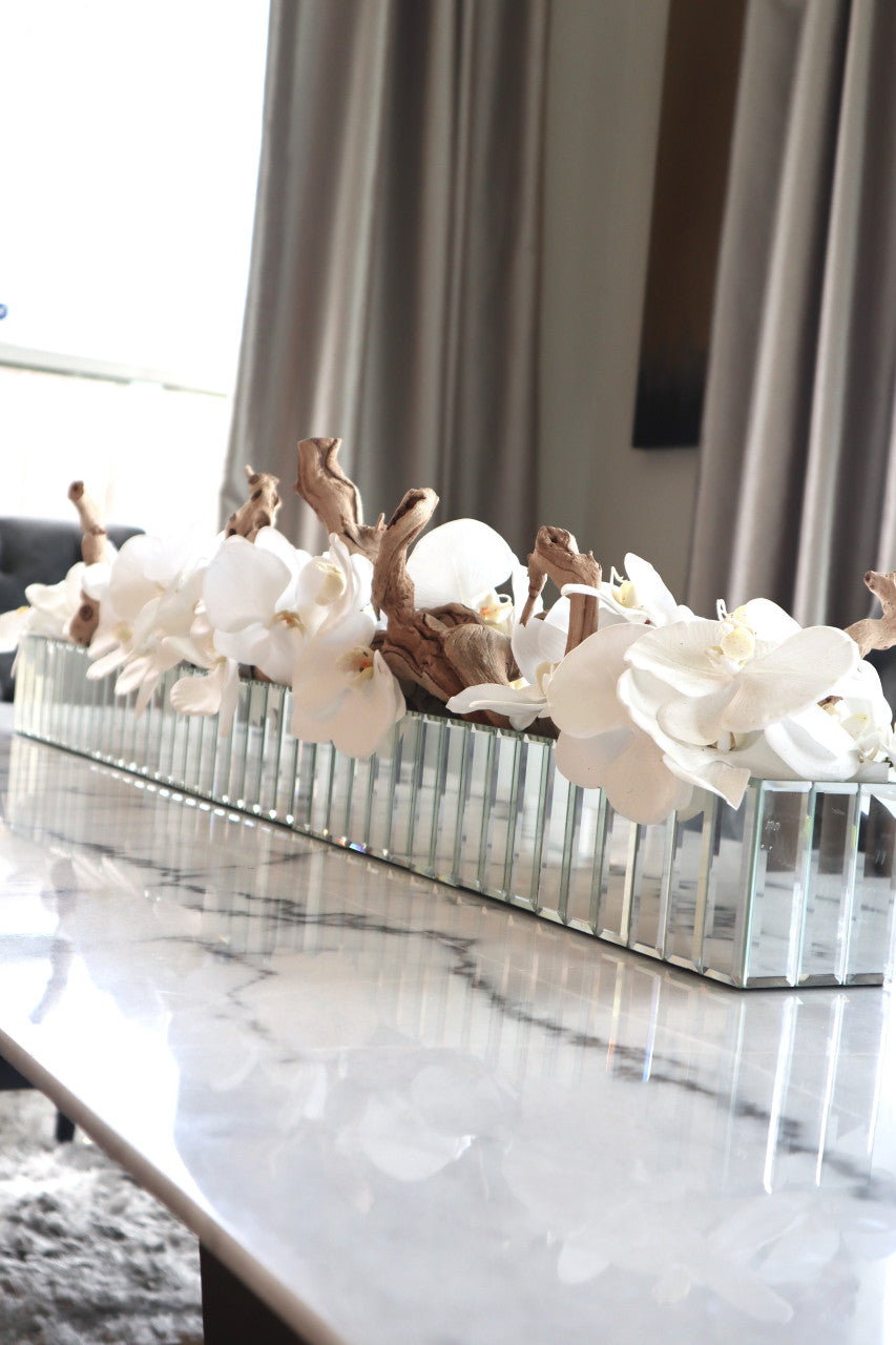 Orchidée Phalaenopsis 122 cm | Signature Ardennes, blanc