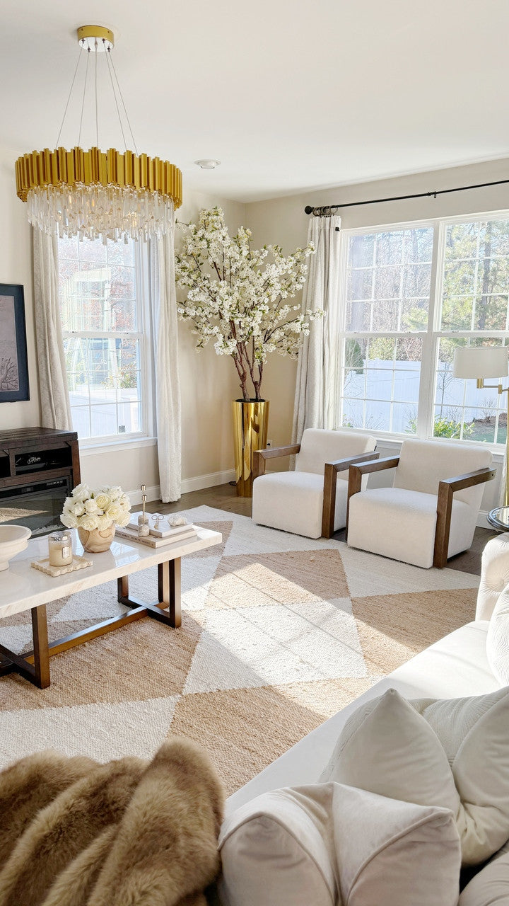 Cerisier en Fleurs Grand | Signature Cannes, doré