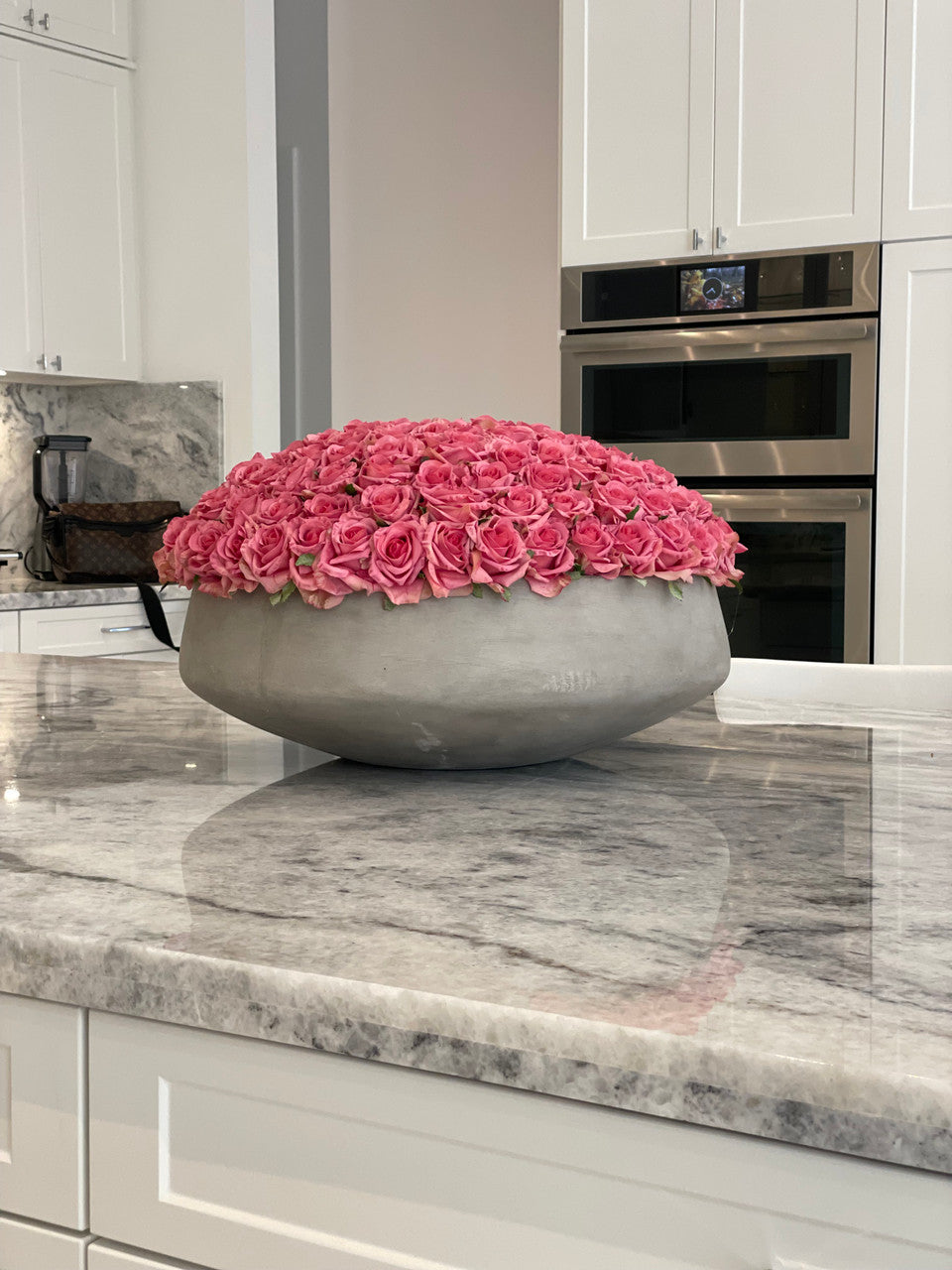 Cache-pot Décoratif Grand · Édition Bourgogne, rose